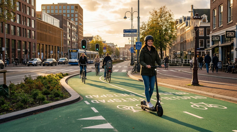 Où peut-on circuler légalement avec une trottinette électrique ?