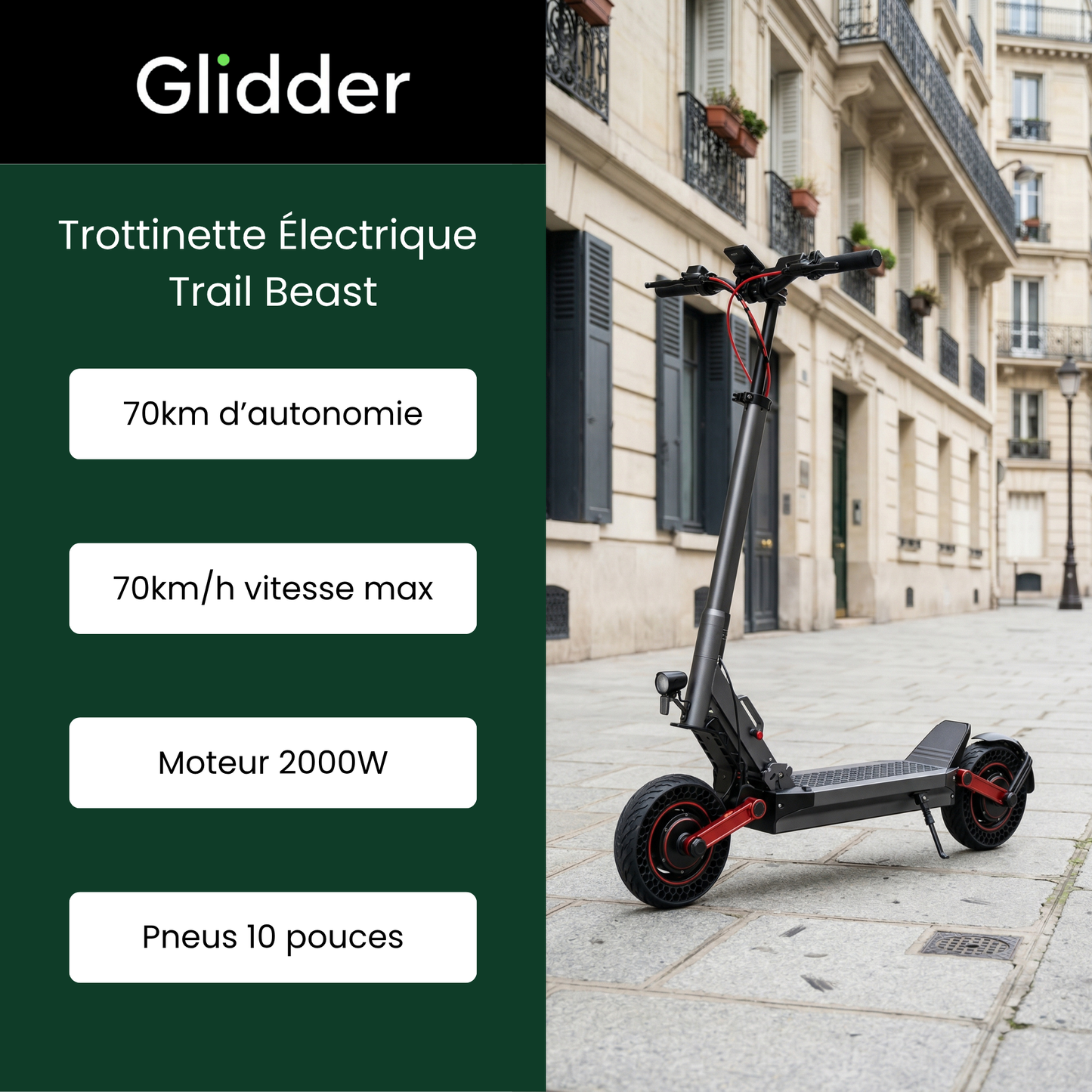 Trottinette Électrique Trail Beast