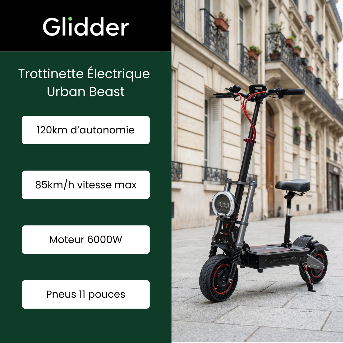Trottinette Électrique Urban Beast