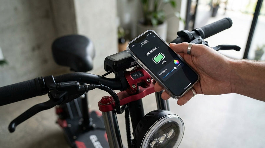Déverrouillage NFC & Contrôle App